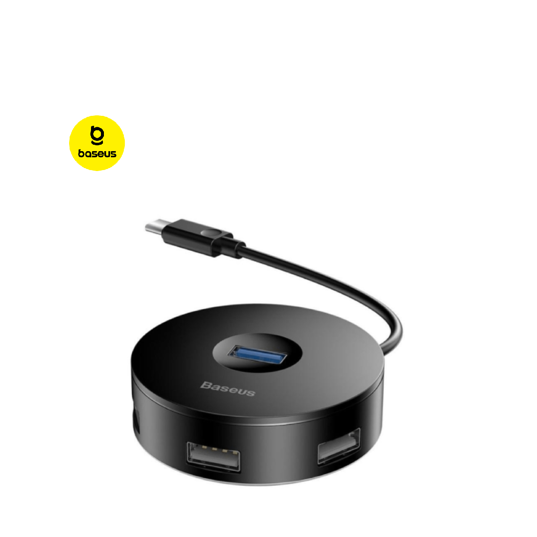 Baseus 4 Port Type-C Hub Air Joy-Round box Adapter